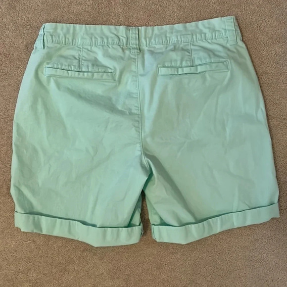 Old Navy mint green shorts size 10 - Picture 5 of 7
